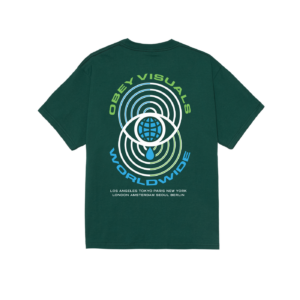 OBEY Earth Crisis Classic T-Shirt Rainforest Green
