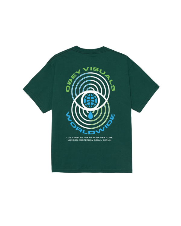 OBEY Earth Crisis Classic T-Shirt Rainforest Green