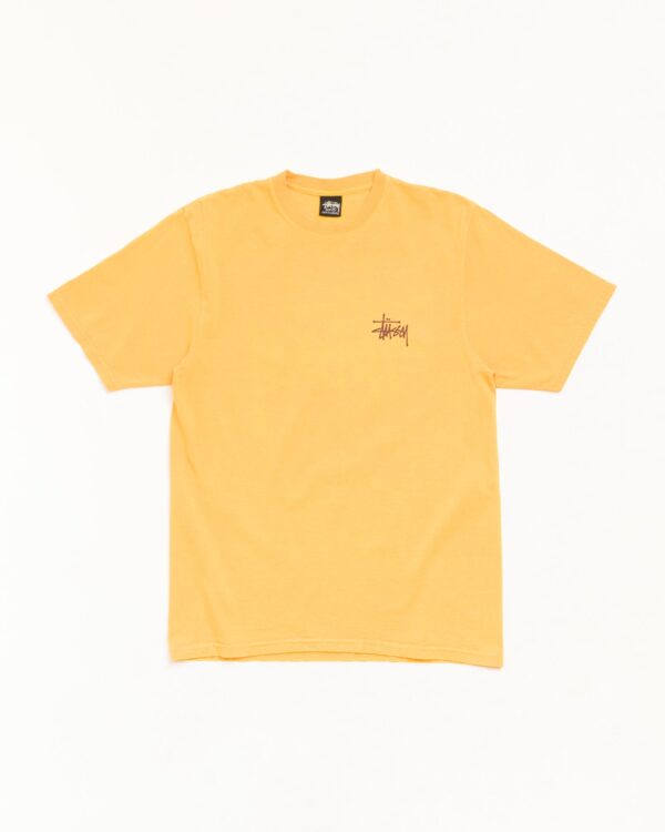 Stüssy Basic Pigment Dyed Tee Marigold