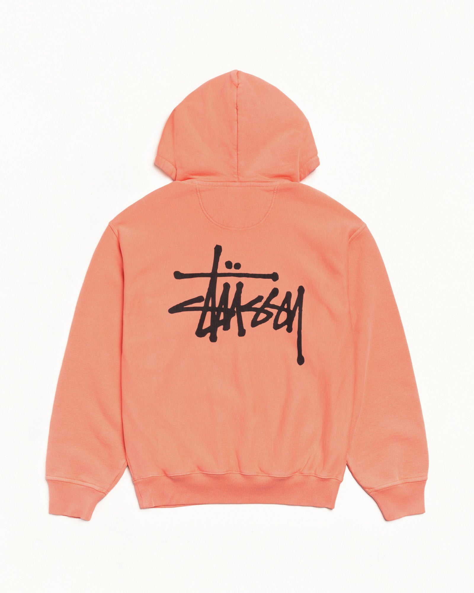 1975001_SHER_2.jpg Stüssy Basic Zip Hoodie Sherbert
