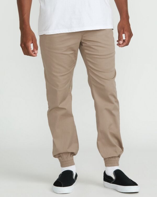Volcom Frickin Slim Joggers Khaki