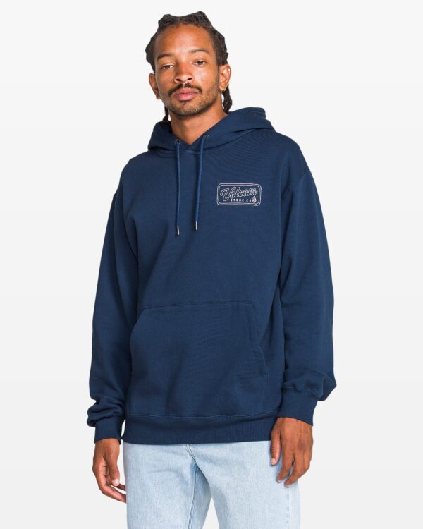 Volcom Stone Coast Pullover Hoodie Dust Bowl Indigo