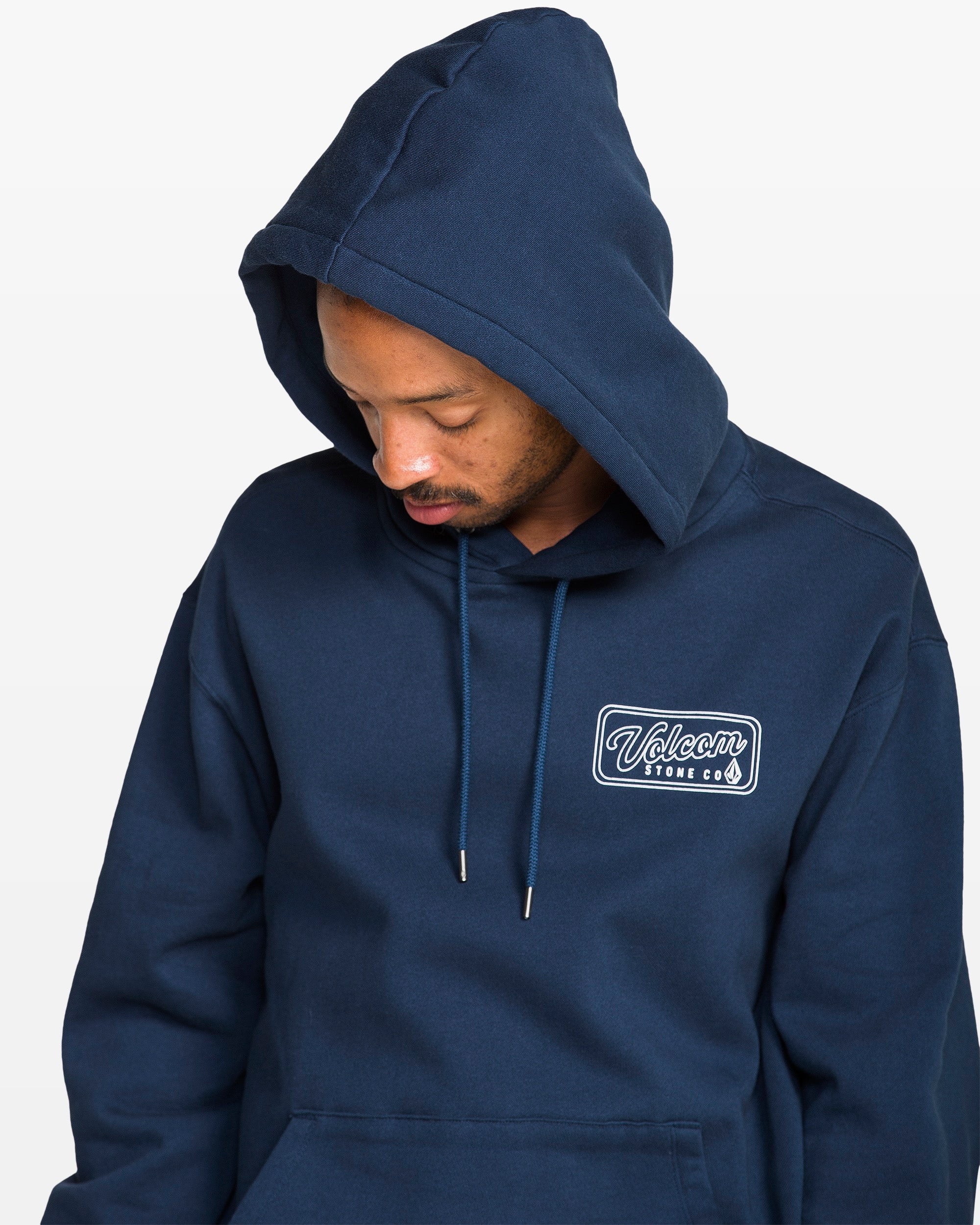 A4122600-DBI_A-4.jpg Volcom Stone Coast Pullover Hoodie Dust Bowl Indigo