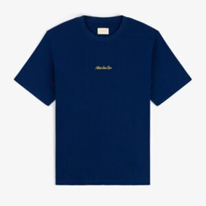 Aimé Leon Dore Embroidered Logo Tee Navy Peony