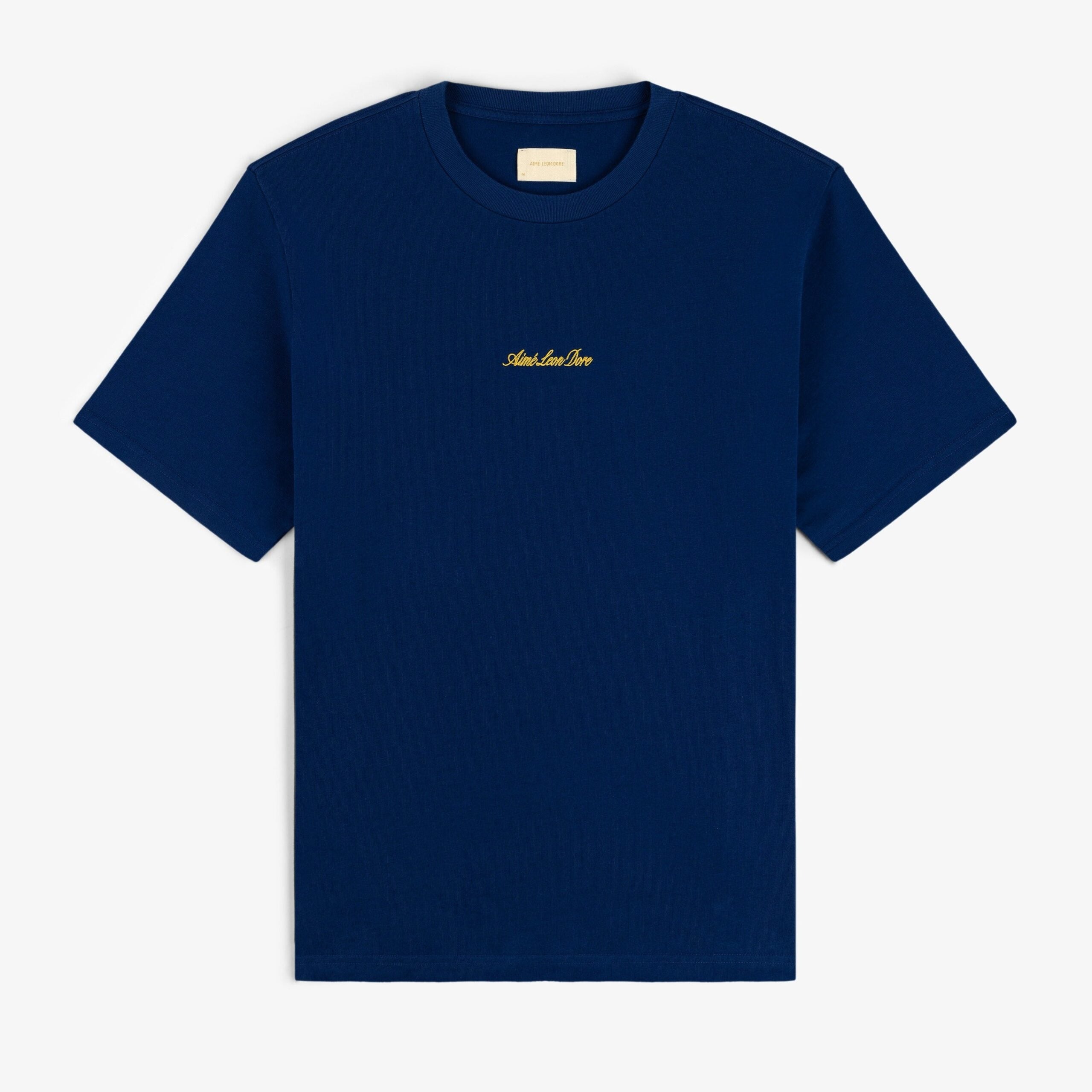 AimeLeonDore698e5d7ef3b0d4698e5d7ef3cda.79416138698e5d7ef3cda.jpg Aimé Leon Dore Embroidered Logo Tee Navy Peony