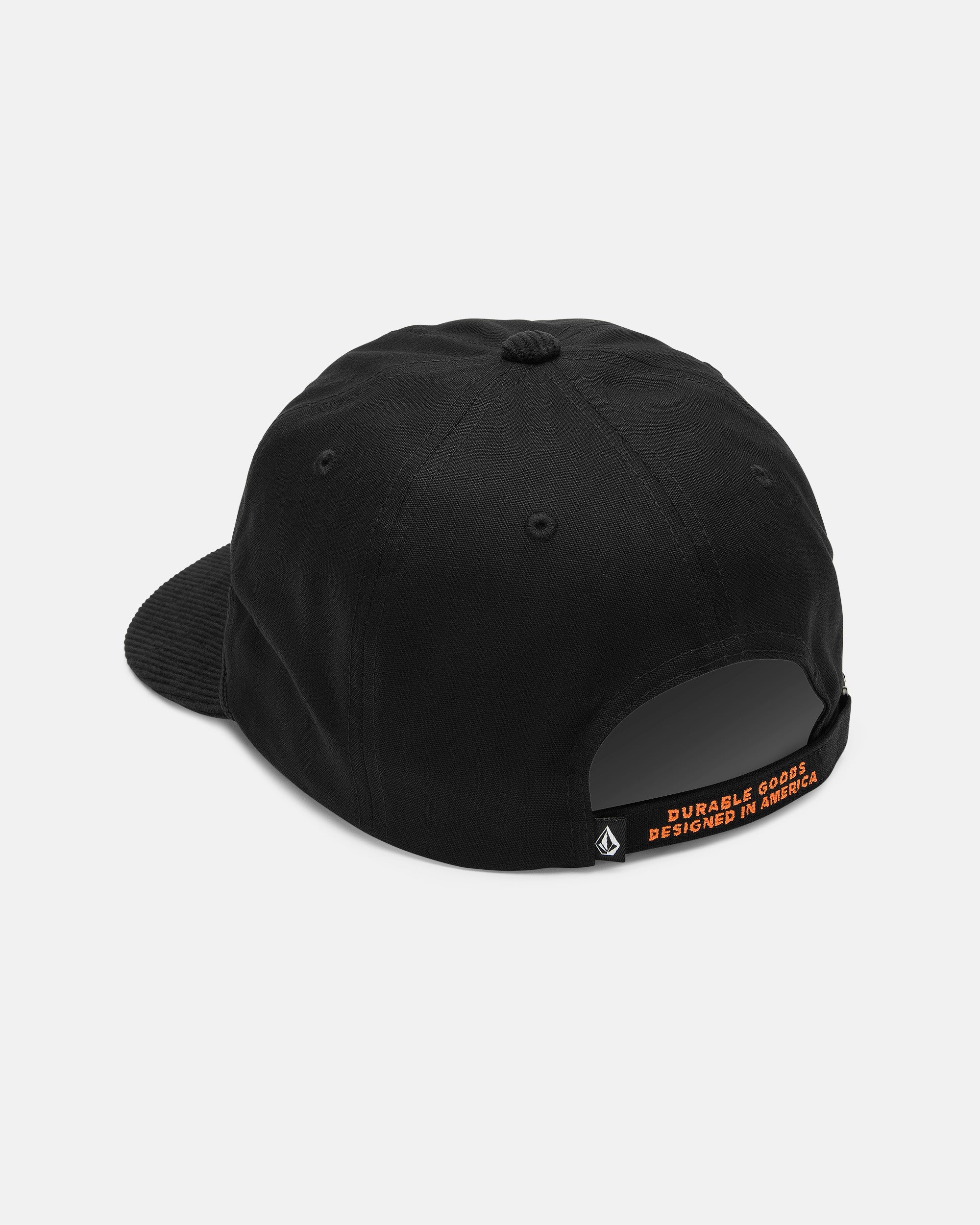 D5532605_BLK_A_2.jpg Volcom Stone Talon Workwear 5-Panel Hat Black