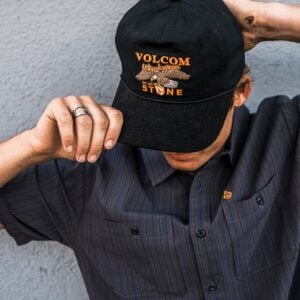 Volcom Stone Talon Workwear 5-Panel Hat Black