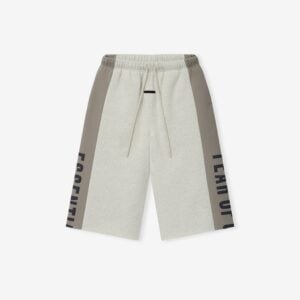 Fear of God Essentials Panelled Raw Cut Off Sweatpant Vanilla Heather / Seal