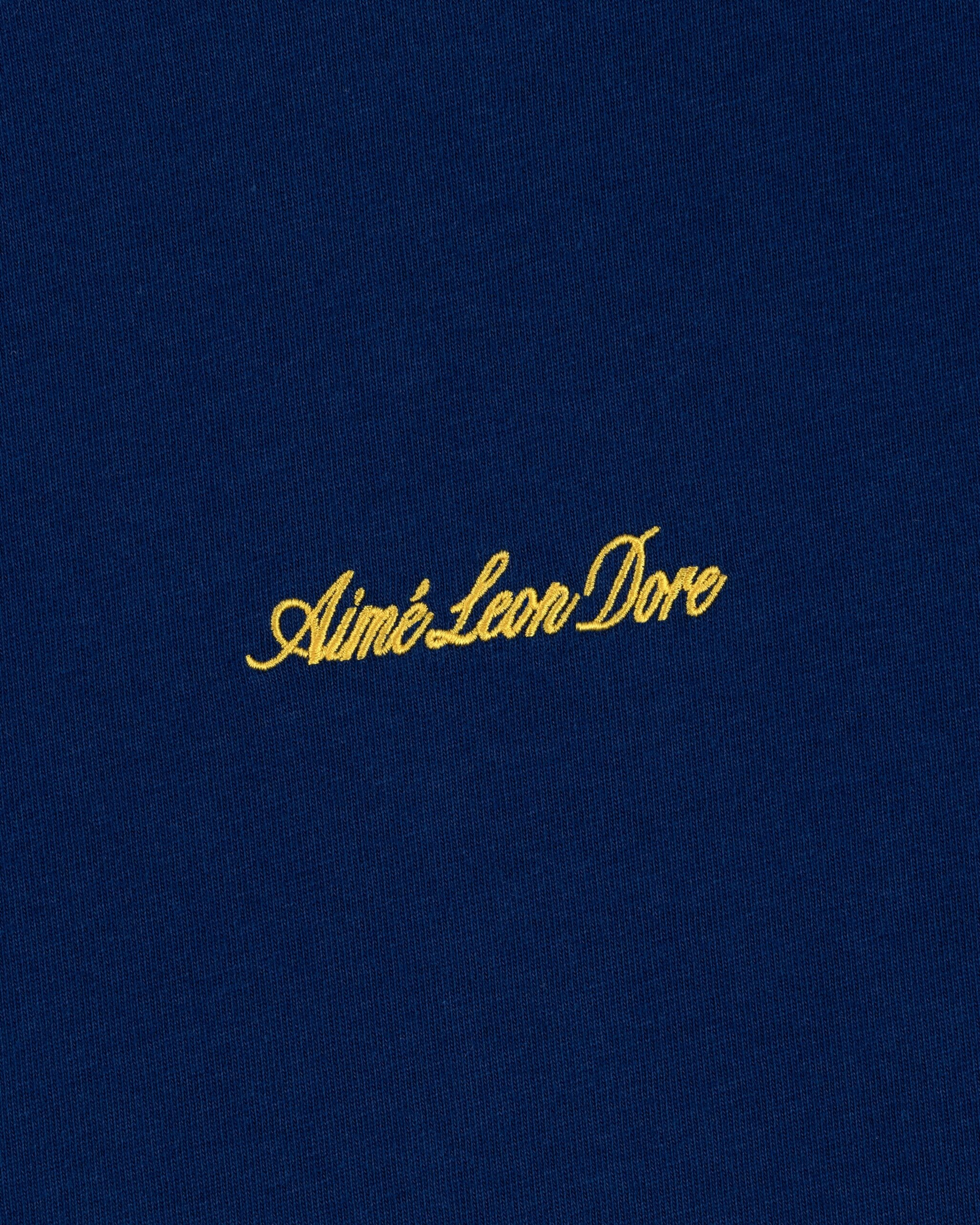 SS26CT036_NAVYPEONY_2.jpg Aimé Leon Dore Embroidered Logo Tee Navy Peony