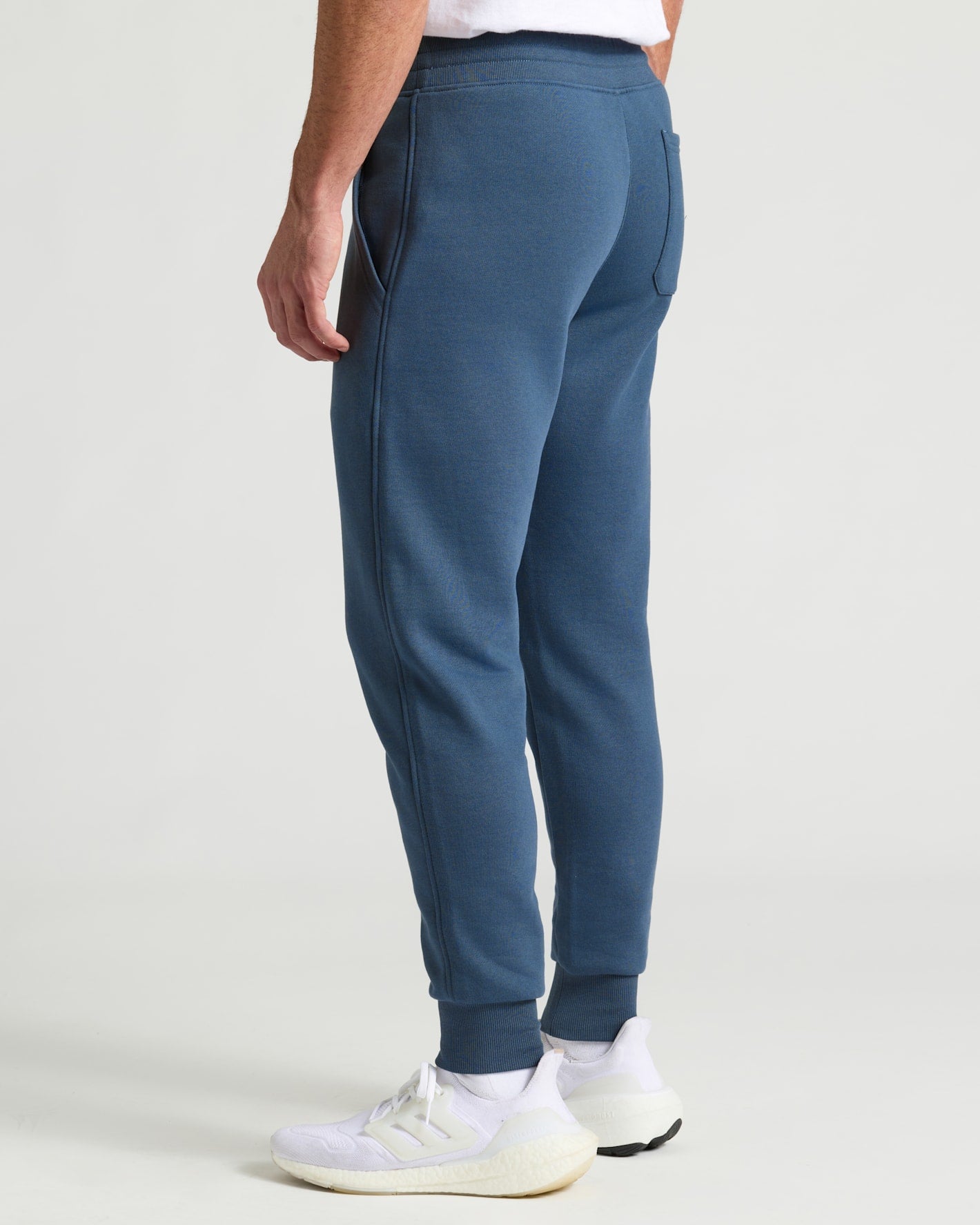 True Classic Fleece French Terry Joggers Fiord Blue